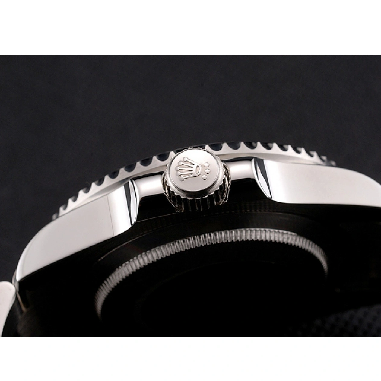 Aaa replica Dial Bezel Black Bamford Case Submariner Black With Steel Bracelet Rolex Roman Stainless Numerals And 1028